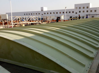 生物除臭設備離不開集氣罩